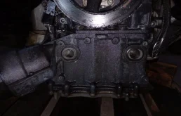 Двигатель без навесного для Porsche Cayenne 2013 года на фотографиях