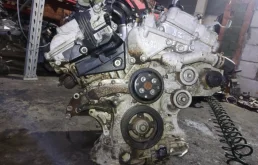 Двигатель без навесного для Toyota Alphard 2009 года на фотографиях
