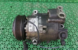 Компрессор кондиционера OPEL ASTRA J, MERIVA B, ZAFIRA C B14XER 2010- б/у ASTRA J(2009-2017);MERIVA B(2010-2018);ZAFIRA C(2013-2019)