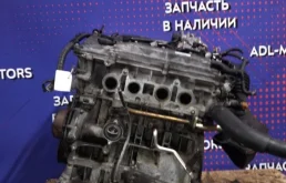 Двигатель без навесного для Toyota Opa 2004 года на фотографиях