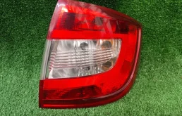 Фонарь внешний левый в крыло для Skoda Rapid II 2020+