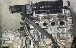 Двигатель без навесного для Nissan Serena 2008 года на фотографиях