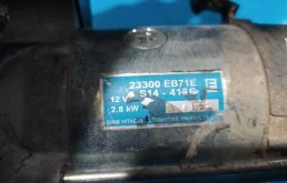 Стартер для Nissan Pathfinder 2010 года на фотографиях