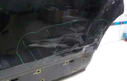 Дверь задняя левая для Audi Q7 2008 года на фотографиях