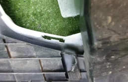 Бампер передний для Audi Q3 2024 года на фотографиях