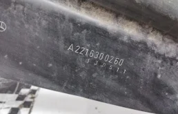 Четверть кузова задняя правая для Mercedes-Benz S class 2010 года на фотографиях