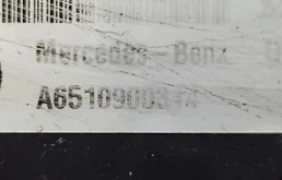 Интеркулер для Mercedes-Benz C class 2020 года на фотографиях