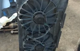 Диффузор вентиляторов с моторами в сборе охлаждения двигателя для Dodge Caliber 2006-2012