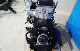 Двигатель без навесного для Mitsubishi Pajero 2003 года на фотографиях