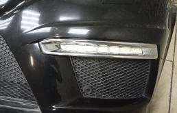 Бампер передний для Mercedes-Benz GL class 2016 года на фотографиях
