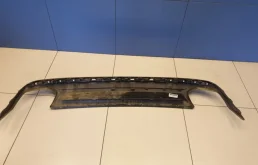 Фартук (спойлер) заднего бампера для Volkswagen Touareg на фотографиях