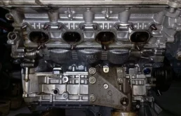 Двигатель без навесного для Porsche Cayenne 2014 года на фотографиях