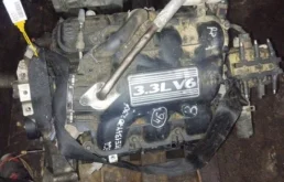 Двигатель без навесного для Chrysler Grand Voyager 2007 года на фотографиях