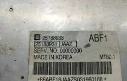 Блок управления вариатором (ЭБУ) для Chevrolet Cruze на фотографиях