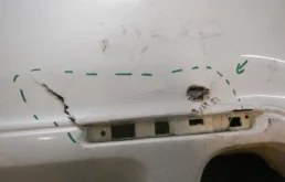 Бампер задний для Honda Accord 2010 года на фотографиях