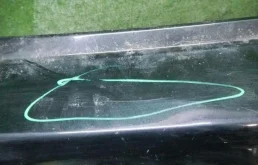 Бампер задний для Toyota Corolla 2014 года на фотографиях