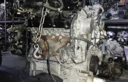 Двигатель без навесного для Nissan Pathfinder 2016 года на фотографиях