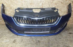 Накладка заднего бампера для Skoda Rapid 2025 года на фотографиях