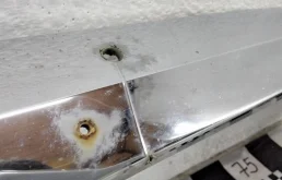 Усилитель переднего бампера для Mercedes-Benz GL class на фотографиях