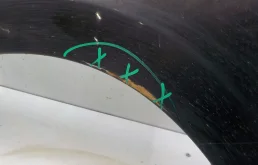 Крыло левое для Suzuki Grand Vitara на фотографиях