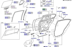 Дверь Lexus GS350 2012-2018 L10