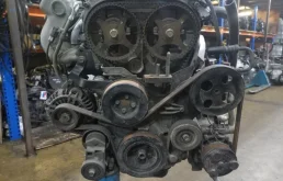 Двигатель с навесным  4G63T для Mitsubishi RVR N11-28W 1991-1997