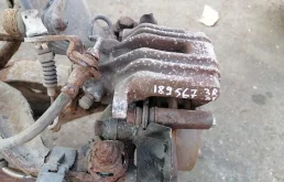 Суппорт тормозной AUDI A3, SKODA OCTAVIA 1Z, VOLKSWAGEN GOLF 5/5+/6, JETTA 5/6 2004- задний правый 253мм б/у A3(2004-2013);OCTAVIA 1Z(2004-2012);GOLF 5(2004-2009);GOLF 5+(2005-2014);JETTA 5(2005-2009)