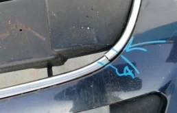 Бампер передний для Peugeot 508 на фотографиях