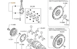 Поршень Mazda CX-5 2021 KF