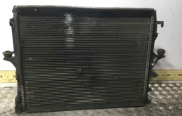 Радиатор (основной) Volkswagen Touareg 1 поколение 2002-2007 дизель 2.5 TDI Автомат Внедорожник