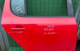 Дверь SKODA FABIA 2 2007- задняя правая хэтчбек красная б/у FABIA 2(2007-2015)