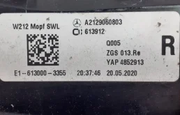 Фонарь внешний левый для Mercedes-Benz E class W212 2009-2015