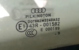 Стекло заднее правое audi a4 b8 2009 8k5845206e