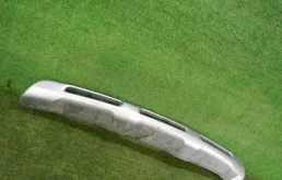 Накладка переднего бампера для Kia Rio X line 2017 года на фотографиях