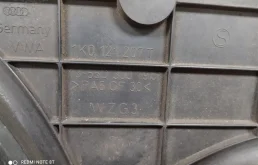 Диффузор вентиляторов для Volkswagen Golf 2009 года на фотографиях