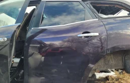Дверь задняя левая на Mazda CX-7