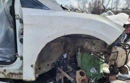 Крыло переднее правое на Ford Focus 3
