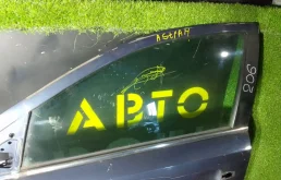 Стекло двери передней левой Opel Astra H