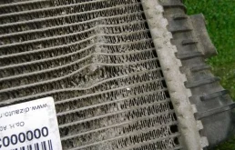 Радиатор охлаждения ДВС для Mercedes-Benz GL class 2015 года на фотографиях