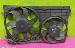 Диффузор вентиляторов для Volkswagen Golf 2009 года на фотографиях