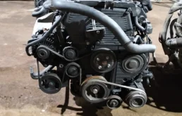 Двигатель с навесным для Kia Carnival 2 VQ 2005-2014