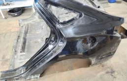 Заднее левое крыло для Hyundai i40 2011 года на фотографиях