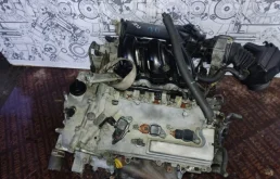 Двигатель без навесного для Lexus ES 2009 года на фотографиях