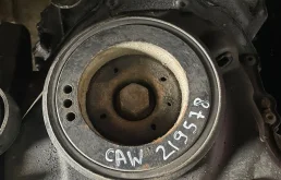 Шестерня коленвала AUDI A3/A4 8K, SKODA OCTAVIA 1Z, VOLKSWAGEN TIGUAN CAWA 2008- верхняя часть  б/у A3(2004-2013);A4 8K(2008-2012);A6 4F(2005-2011);OCTAVIA 1Z(2004-2012);PASSAT B6(2005-2010)