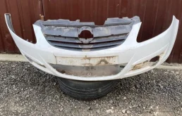 Бампер передний opel corsa D