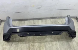 г.Бампер REAR под нижнюю накладку и штатные парктроники + накладка антицарапина серебро
