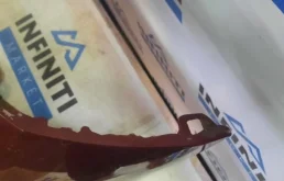 Бампер передний для Infiniti Q 2019 года на фотографиях