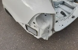 Заднее левое крыло для Volkswagen Touareg 2013 года на фотографиях