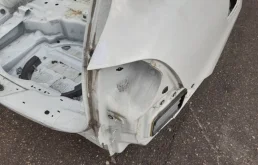 Заднее левое крыло для Volkswagen Touareg 2013 года на фотографиях