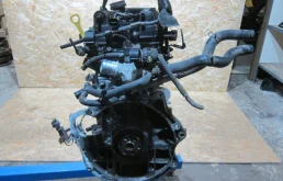 Двигатель без навесного для Kia Rio 2015 года на фотографиях